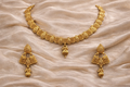 Ethinic Gold-Plated Heritage Jewelry Set for Women - Antique Finish