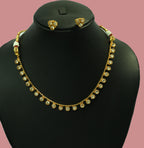 Ethinic Gold-Plated Royal Kundan Stone Studded Jewelry Set for Women - Antique Finish