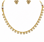 Ethinic Gold-Plated Royal Kundan Stone Studded Jewelry Set for Women - Antique Finish