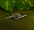 Gold-Tone Premium Tree of Life Infinity AD Bangle for Women - Glossy Finish (Openable Size)