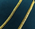 Gold-Tone Premium Traditional Mango Leaf (Mango Mala) Anklet for Women - Glossy Finish (Size 9 Inch)