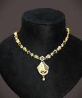Gold-Tone Italian Style Link Chain Set for Women - Matte Finish