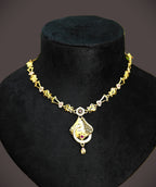Gold-Tone Italian Style Link Chain Set for Women - Matte Finish